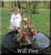 Will Five copper orchid fountain