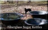 Fiberglass sugar kettles