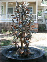 Magnolia Heron Fountain