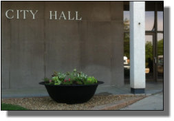 One of two 65" sugar kettles used in new landscaping of West Monroe City Hall.