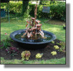 Nice garden setting for this fountain