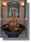Standing Heron fountain at Rehab Center in Monroe, LA