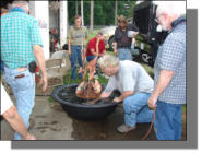 Buddy hooking up workshop fountain